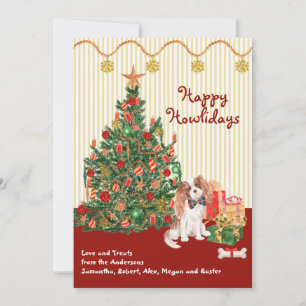 Feliz Holidays Cavalier King Charles Spaniel Tree