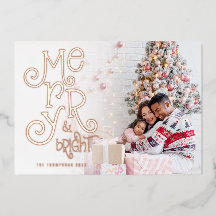 Feliz moderna e Natal brilhante
