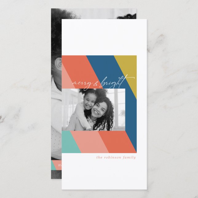 Feliz moderna e placa plana brilhante (Frente/Verso)