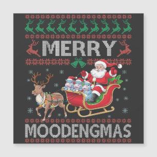 Feliz MooDengmas Moo Deng Natal Hipopótamo Papai N