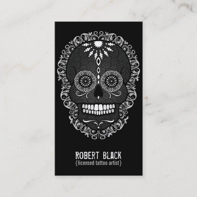 Feliz Muertos - cartão feito sob encomenda do (Frente)