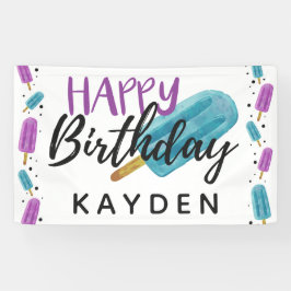 FELIZ NASCIMENTO Festa de Pop de Gelo infantil de