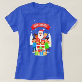 FELIZ NATAL 2525 CAMISA BÁSICA FEMININA