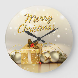Feliz Natal 29 Opções de Relógio de Parede