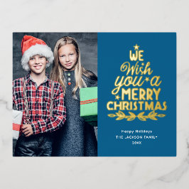 Feliz Natal 2 fotos de ouro