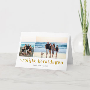 Feliz Natal 3 Fotocollage Cartão de Natal