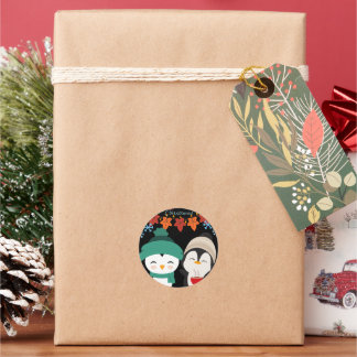 Feliz Natal Adesivo de Alegria | Etiquetas de Féri