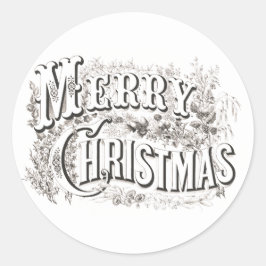FELIZ NATAL ADESIVO REDONDO COM NOME PERSONALIZADO