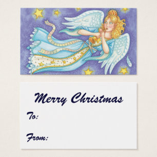 Feliz Natal, Anjo Músico Tocando Seu Corno