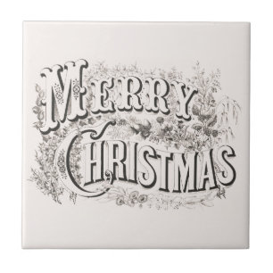 Feliz Natal, Antigo Currier & Ives (reprod)