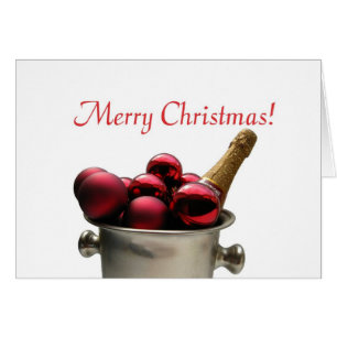 Feliz Natal! balde de cartão de feriado feliz com