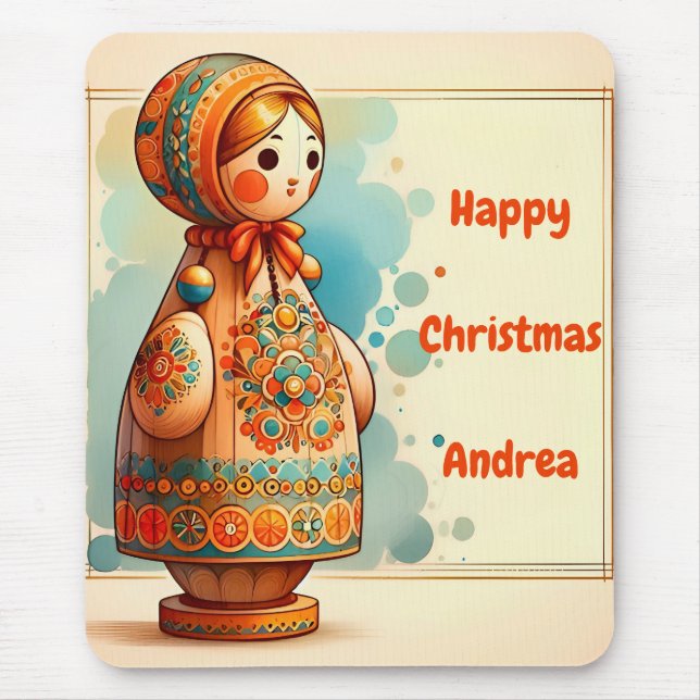 Feliz Natal ~ Bonito! ~ Mousepad (Frente)