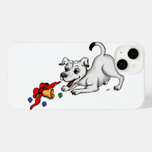 Feliz Natal! Cachorro com Bell e Ball
