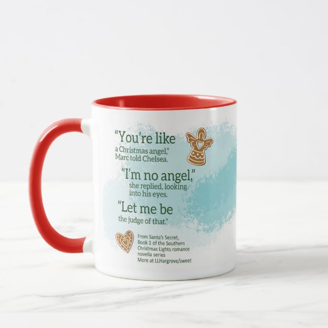 Feliz Natal, caneca do anjo (Esquerda)