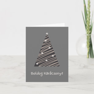 Feliz Natal Cartão de Natal Húngaro