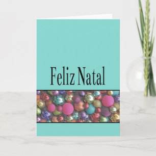 Feliz Natal - Cartão de Natal Português