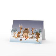 Feliz Natal!! Cartão de saudação!