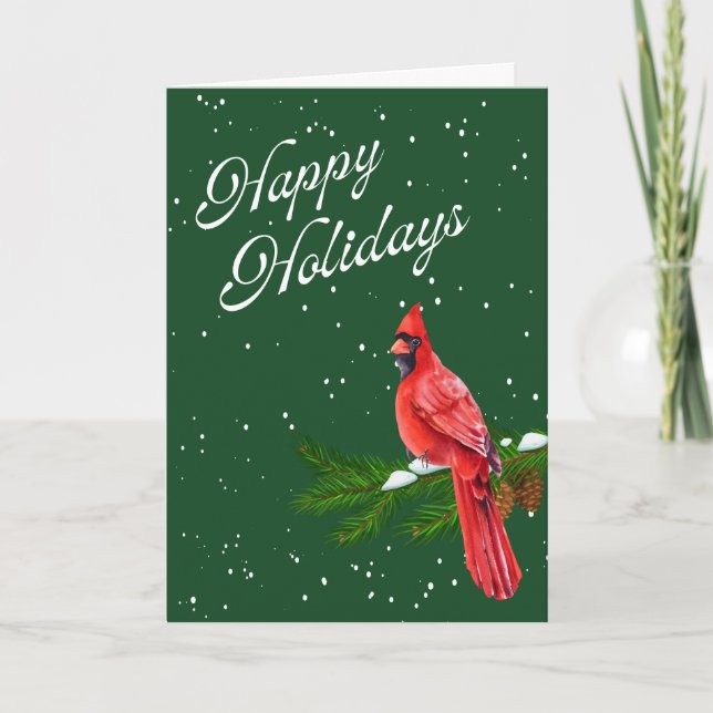 Feliz Natal Cartão Elegante  (Frente)