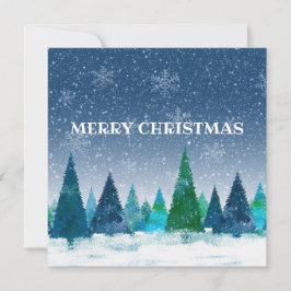 "Feliz Natal" Cartão Postal Personalizado