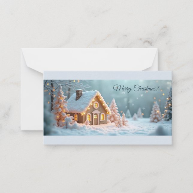 Feliz Natal! Cartões de natal. (Frente)