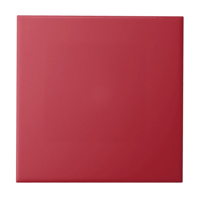 Feliz Natal Clássico Vermelho - Azulejo cerâmico (Frente)