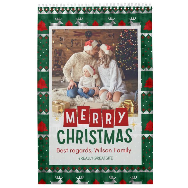 Feliz Natal com o Calendário da Família Wilson (Capa)