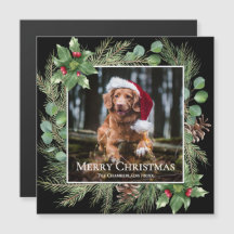 Feliz Natal Coroa de Fotos de Animais de Estimação