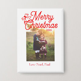 Feliz Natal crianças arcos vermelhas foto elegante