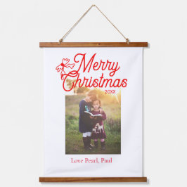 Feliz Natal crianças arcos vermelhas foto elegante