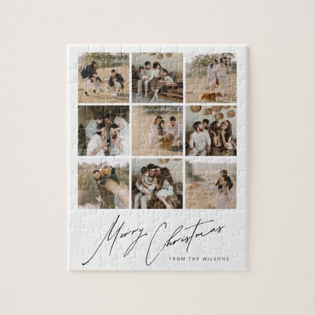 Feliz Natal Da Quebra-cabeça Wilsons (Vertical)