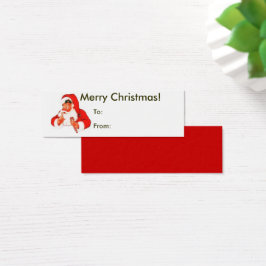 Feliz Natal Da Tag do Papai Noel