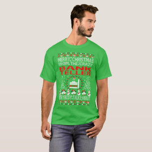 Feliz Natal das camisetas feias da camisola do