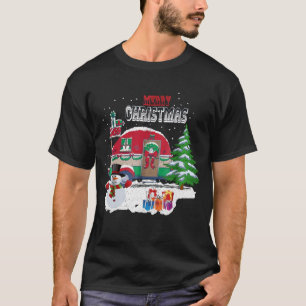 Feliz Natal de Camper Camisa Engraçado Camping Chr