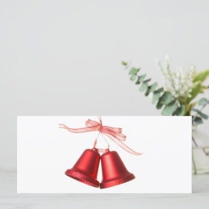 Feliz Natal, decoração de Red Bell com texto