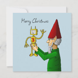 Feliz Natal do Cartão de Férias de Workshop para P