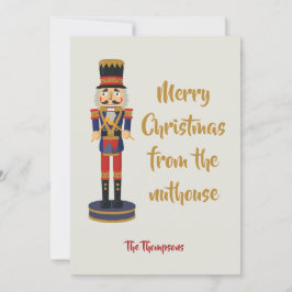 Feliz Natal do maluco engraçado Nutcracker