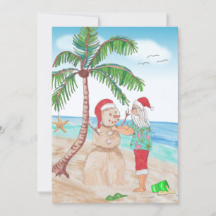 Feliz Natal dos Papais noeis climáticos quentes S