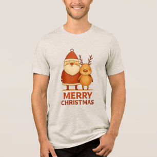 Feliz Natal – Duo de Papai Noel e Rena