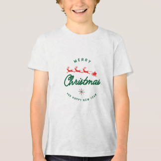 Feliz Natal e Camisa de Camisa de Ano Novo