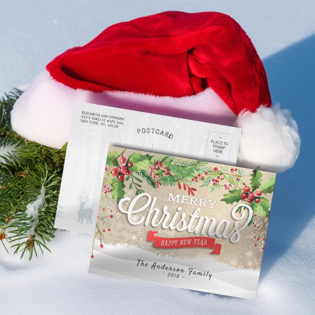 Feliz Natal e Cartões de natal Felizes anos novos (Criador carregado)