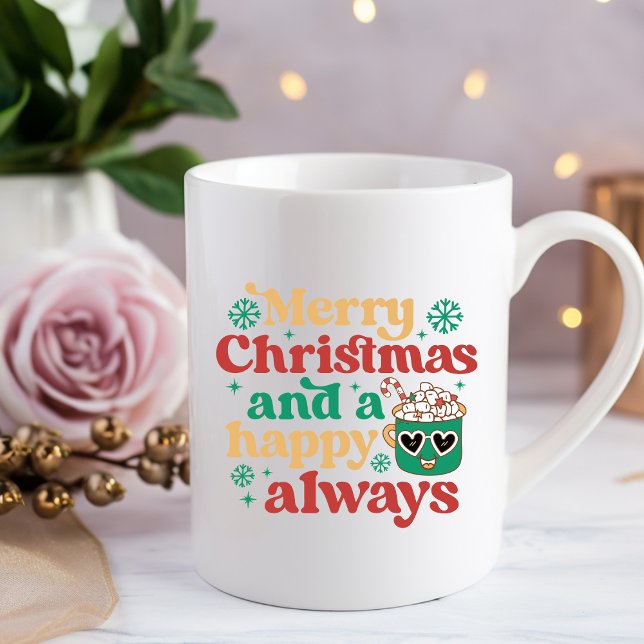 Feliz Natal e uma feliz caneca de café (Criador carregado)