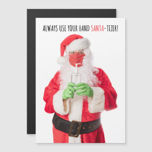 Feliz Natal em Face Mask Sanitizer 2020