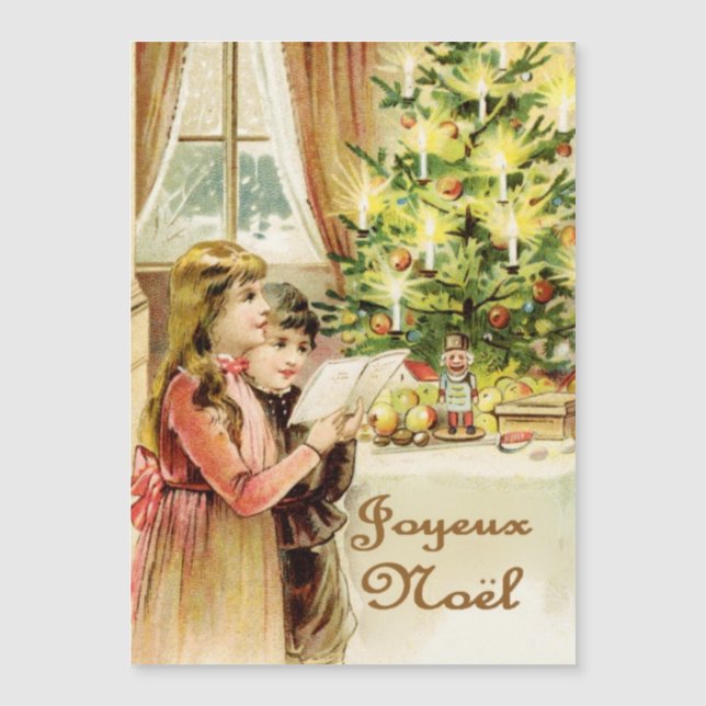 Feliz Natal em francês (Frente)