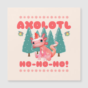 Feliz Natal Engraçado Axolote Ho-Ho-Ho!