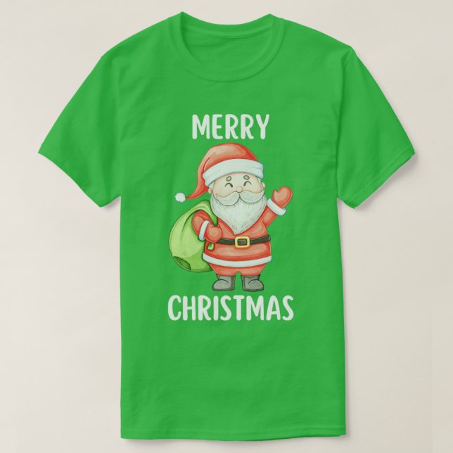 Feliz Natal Engraçado Camisa de Natal50 (Frente do Design)