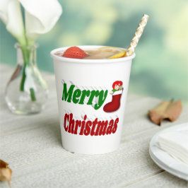 Feliz Natal estocando a tipografia verde vermelha