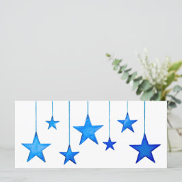 Feliz Natal - Estrela Azul Decoração com texto