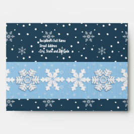 Feliz Natal Falido de Neve Feliz com Presentes