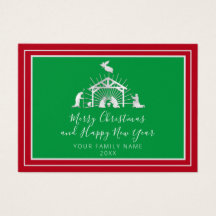 Feliz Natal Feliz ano novo Santa Família Única