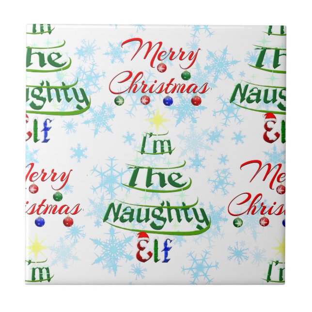 Feliz Natal Feliz Elf Malvado (Frente)